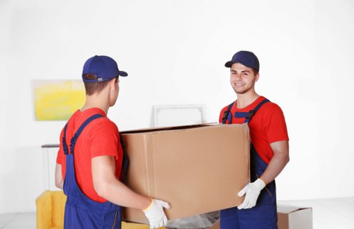 Moving truck service for a residential move in Ickenham