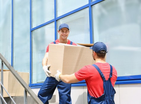 Packing and preparation for a moving truck service in Ickenham