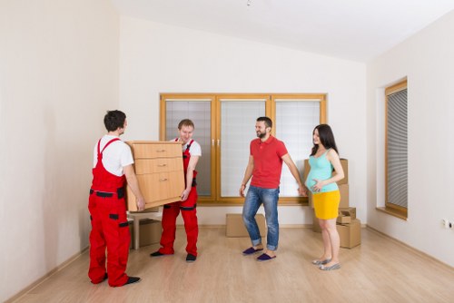 Loading and transport process for a van service booking