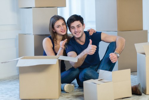 Professional removal van service for flats and houses in Ickenham