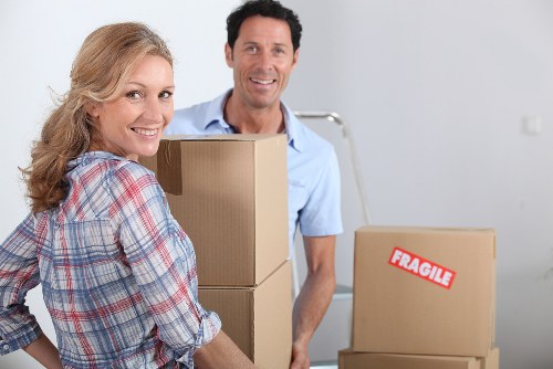 Careful packing and loading for removals in Ickenham