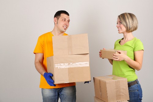 Man with van service assisting a local home or office move in Ickenham