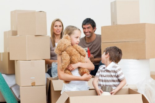 Careful loading support for furniture collection in Ickenham